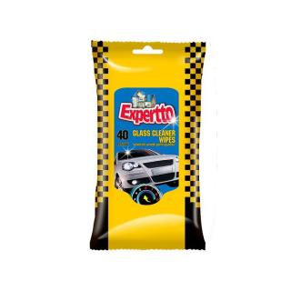 Servetele umede pentru parbriz Expertto Auto, 40 bucati
