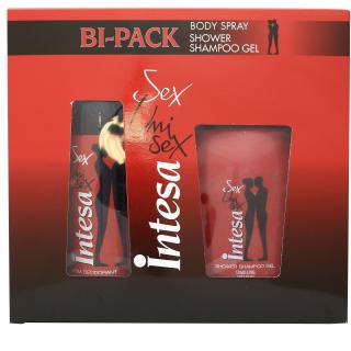 Set cadou Intesa Bipack: Deodorant spray 125ml + Sampon gel de dus 250ml