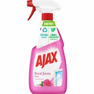 Solutie pentru curatat geamuri Ajax Pink, 500ml