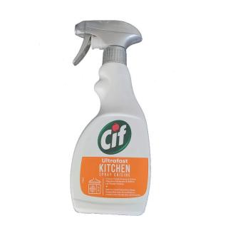 Spray de curatat pentru bucatarie Cif Utrafast, 500ml