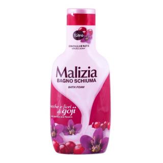 Spuma de baie Malizia Fructe de padure si Flori de Goji 1L