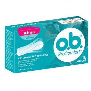 Tampoane OB Procomfort Mini, 16 bucati