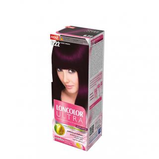 Vopsea de par permanenta Loncolor Ultra 6.22 Violet Intens, 100ml