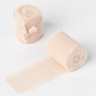 Panglica matase - Crem