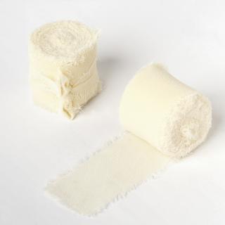 Panglica matase - Ivory