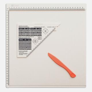 Placa biguire pentru confectionat plicuri, 30.5 X 30.5 cm