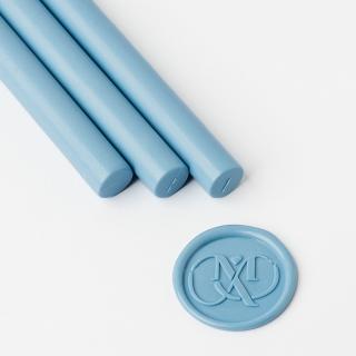 Set 5 batoane de ceara pentru sigilii  - Albastru baby blue