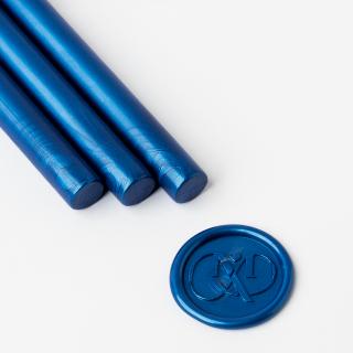Set 5 batoane de ceara pentru sigilii - Albastru regal