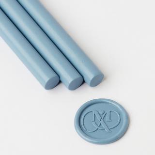 Set 5 batoane de ceara pentru sigilii - Blue pastel