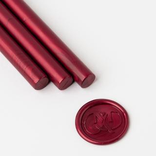 Set 5 batoane de ceara pentru sigilii - Burgundy