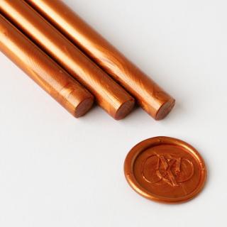 Set 5 batoane de ceara pentru sigilii - Cupru