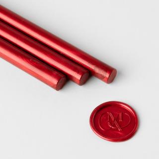 Set 5 batoane de ceara pentru sigilii - Flame red