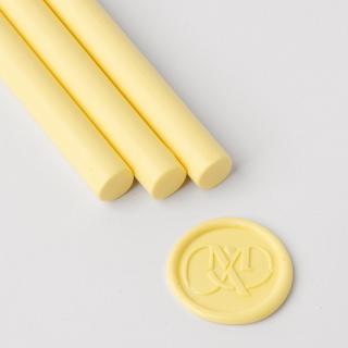 Set 5 batoane de ceara pentru sigilii - Galben deschis