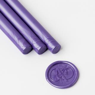 Set 5 batoane de ceara pentru sigilii - Mov deschis