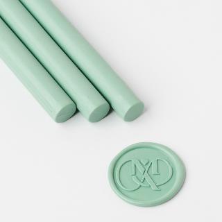Set 5 batoane de ceara pentru sigilii - Oyster green pastel