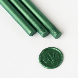 Set 5 batoane de ceara pentru sigilii - Verde smarald