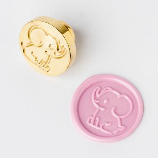 Stampila sigiliu - Baby elefant, 2.5cm