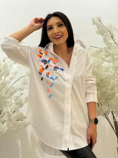 Bluza cu imprimeu abstract