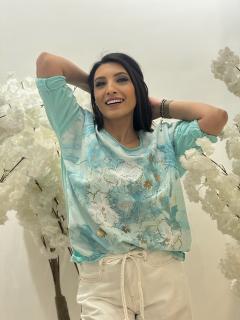 Bluza cu imprimeu floral