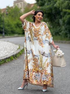 Rochie cu anchior si imprimeu floral