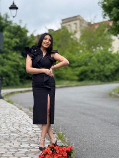 Rochie cu floare mare si anchior
