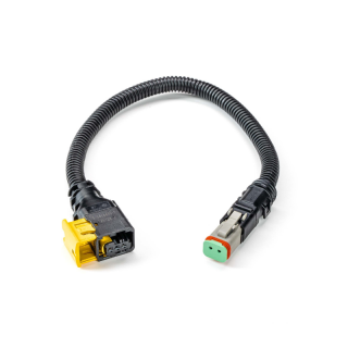 Adaptor 3 poli Volvo   2 poli DT mama, 40cm, 24V