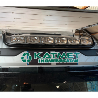 Bara inox cu LED-uri pentru proiectoare Ford F-MAX