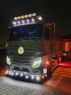 Bara leduri sub masca fata, din 3 elemente pentru Mercedes Actros MP4