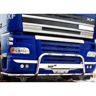 Bara leduri sub masca fata + grila, Daf XF 105