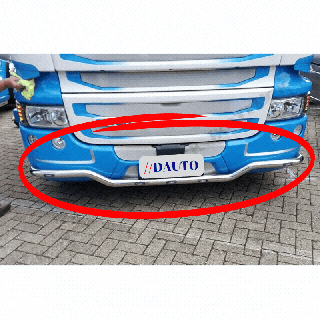 Bara leduri sub masca fata, Scania R, cu 5 Albe LED-uri incluse