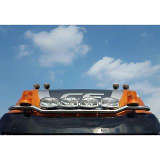 Bara proiectoare cu prindere la parasolar pentru Daf CF 85   Euro 6, cabina Space Cab
