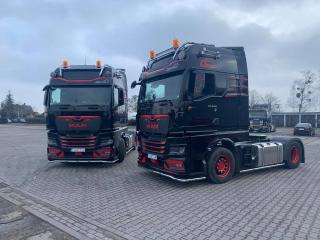 Bara proiectoare, Man TGX, Euro 6