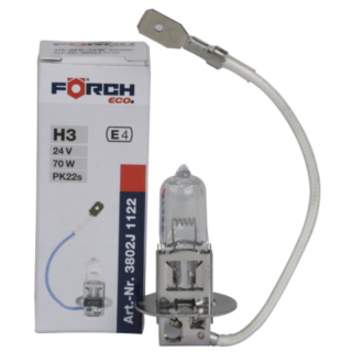 Bec auto 24V, H3, 70W, PK22s