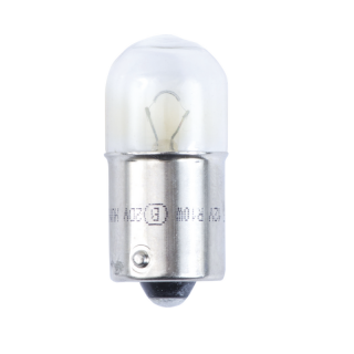 Bec auto sferic, cireasa, 24V, 4W, BA15S