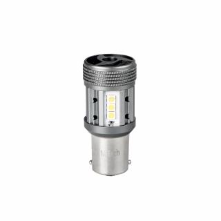 Bec Led, BA15s, P21W, 12-24V, CANBUS, alb