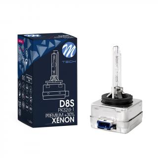 Bec Xenon Premium D8S, 6000K, 25W, 2000lm, PK32d-1