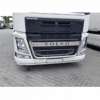 Bullbar grila, bara proiectoare cu 5 LED-uri incluse, Volvo FH4, Euro 6