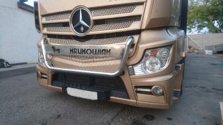 Bullbar grila, bara proiectoare Mercedes Actros MP4