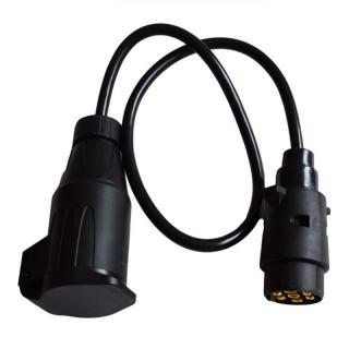 Cablu electric, adaptor de la 7 la 13 pini, 0.75 m, tata mama, 12V