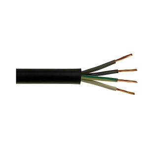 Cablu rotund din cupru multifilar electric auto cu 4 fire, YLYS 4 x 1