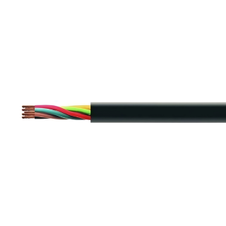 Cablu rotund din cupru multifilar electric auto cu 6 fire, YLY-S 6 x 1.5