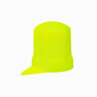 Capac Galben Neon indicator pentru piulita de 32mm, L 49mm, camioane, semiremorci