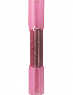 Conector de cablu, termocontractabil, cu gel adeziv, rosu, fir 0.5 1.5