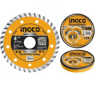 Disc diamantat de taiere continuu, TURBO, 115mm, 125mm, 180mm, 230mm