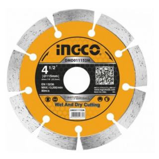 Disc diamantat intrerupt, segmentat 115mm, 125mm, 180mm, 230mm