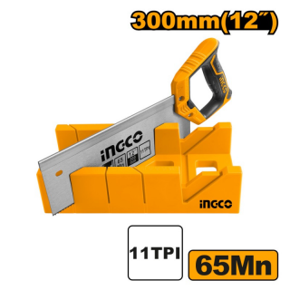 Fierastrau cu maner pentru taiere la unghi 45  , 90   cu suport plastic 300mm