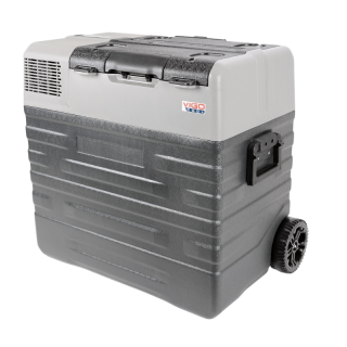 Frigider auto portabil 62L, cu roti si compresor, 12 24 230V, Bluetooth