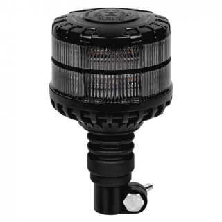 Girofar cu LED, carcasa alba, X Spider fumuriu, 2 functii, 12 24V, 11 x 18,3cm