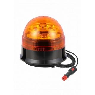 Girofar LED, 16W, cu magnet si ventuza, 136 x 140mm, 12 24V, 4 moduri