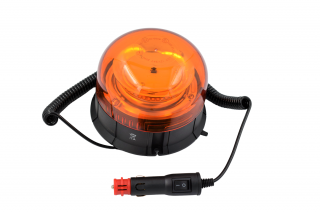 Girofar LED cu doua functii, fixare cu magnet si ventuza, 12 24V